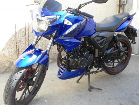 MOTO BERA BRZ 200 2014 CERO DETALLES CASI NUEVA