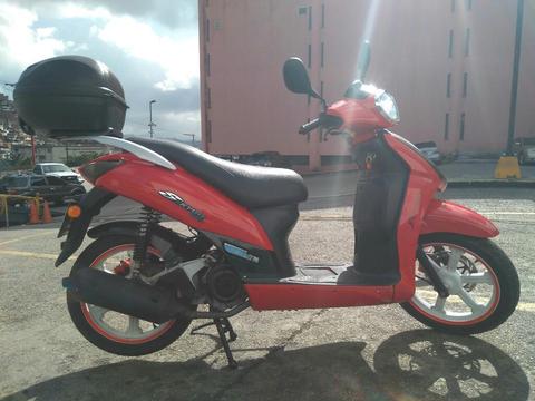 Moto Skygo Elegance Roja 150cc 1dueña