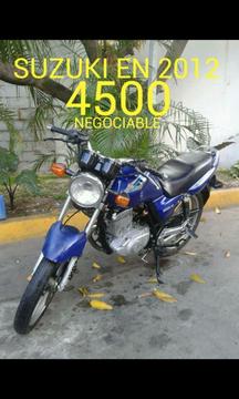 Suzuki en 125cc Año 2012