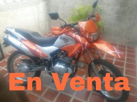 Moto Md Lechuza Trepador 200cc Naranja