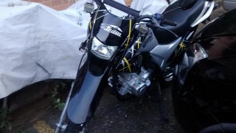 Vendo Moto MD Lechuza Gris con Negro Nueva