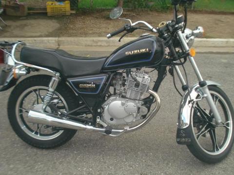 moto gn suzuki 125 2014