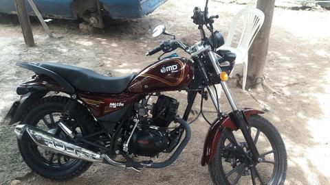 Vendo Moto Halcon 2015 Al Dia Como Nueva