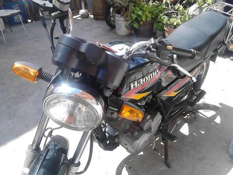 moto hj 150 cambio por chevette o otros