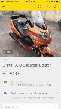Moto Linhai 300 Especial Edition
