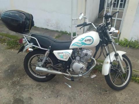 vendo moto MD 2014 CON TITULO Y CHIP