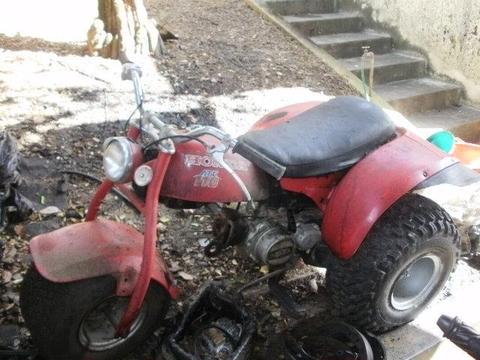 Honda ATC 110cc Triciclo para restaurar