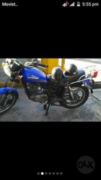 a La Venta Moto Ower Azul Año 2013