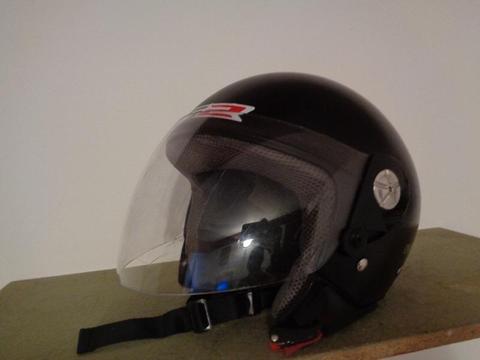 CASCO MOTORIZADO LS 2 NEGRO MATE CAMBIO VENDO POR OTROTALLA S/M