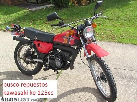 moto kawasaki ke 125