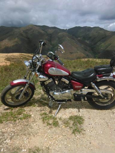 vendo moto super schadow barata por viaje