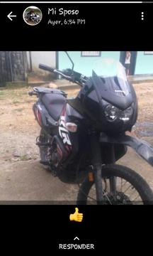 vendo moto klr