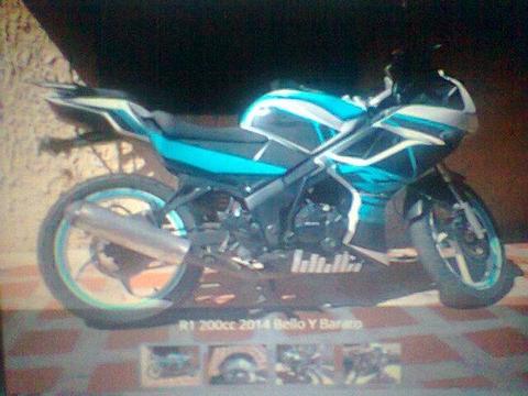 VENDO MOTO R1 BERA 200 2014 04247030778