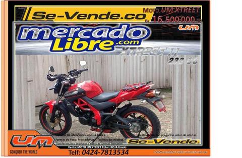 moto um xtreet 235cc