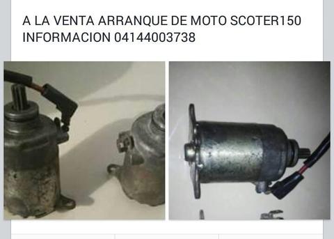 100 FUNCIONAL ARRANQUE PARA MOTO SCOTER150