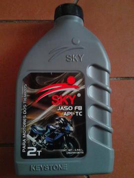 Aceite 2T sky sellado