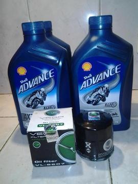 Aceite 4t Shell Advance 15w50