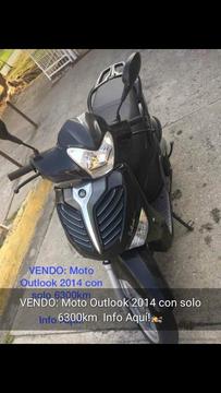 en Venta Moto Outlook Año 2014 6300km