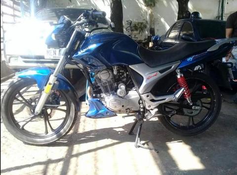 MOTO HJ COOL 2014 NEGOCIABLE VENDO