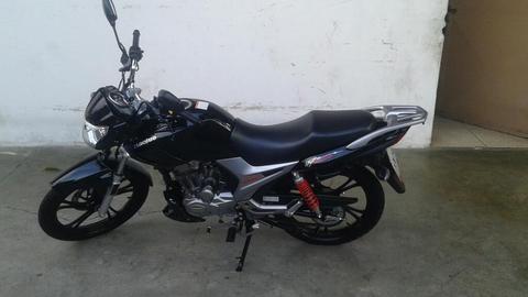 Moto Hj Cool Negra 150 Año 2014