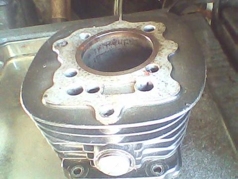 cilindro de owen con piston con anillos y camara 150cc