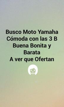 Busco Moto Yamaha con Las 3b 04245384915