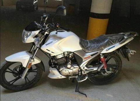 MOTO HJ COOL BLANCA NUEVA 2014 CERO KILOMETROS