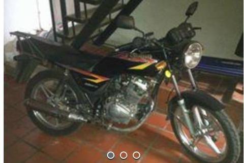 Vendo moto hj 2011