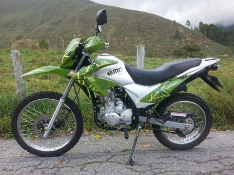 MOTO MD LECHUZA ENDURO 200 CC 2015 CASI NUEVA