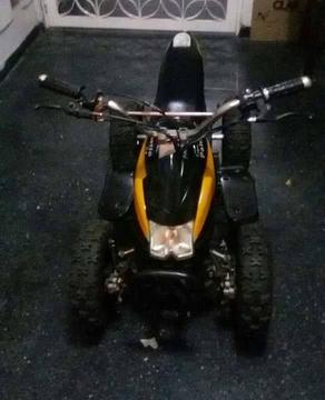 cuatrimoto para niños marca palmeto 50cc dos tienpos total mente nueva