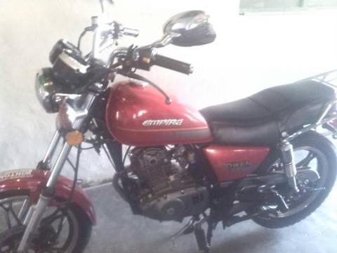 vendo moto owen 150cc color rojo impecable año 2013 a buen precio