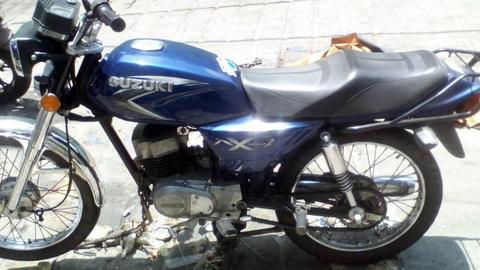 moto suzuki ax 100 año 2009