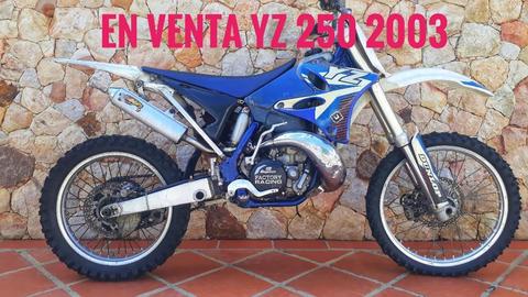 Yamaha Yz250 2003 Voc