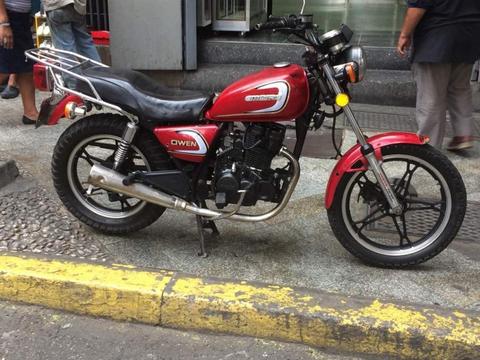 VENDO MOTO OWEN 2012 ROJO