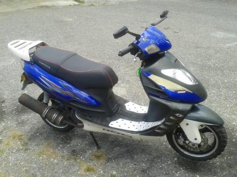 moto automática 150cc bera new mustang año 2012