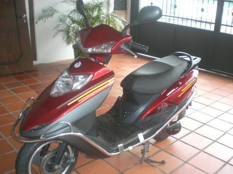 Moto MD Cardenal Haojin 125cc. con maleta