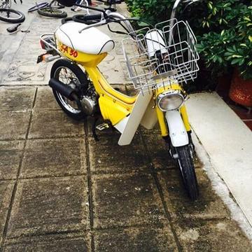 Mini moto Suzuki FA50 color amarillo