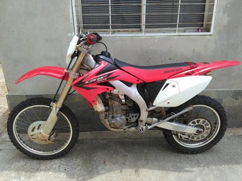 Moto Enduro Honda Crf 450x Año 2006