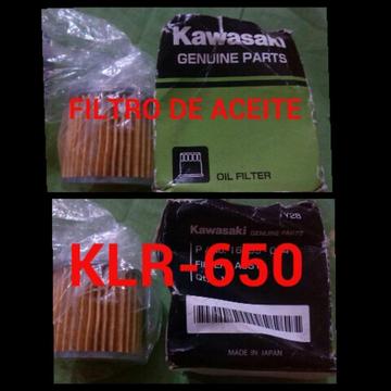 Filtro de Aceito para Klr-650