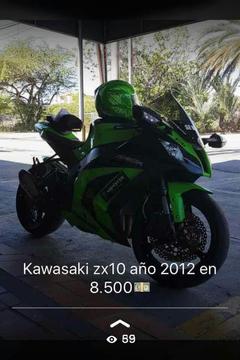 Se Vende Kawasaki Zx10 Año 2012