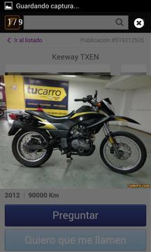 Vendo Keeway Tx.200 Original Com Nueva