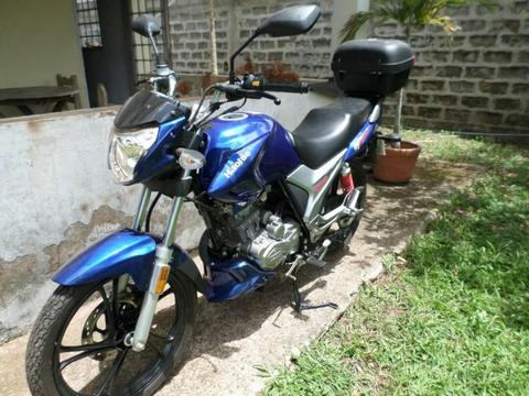 Moto Haojue hj150 cool año 2014 con 150km