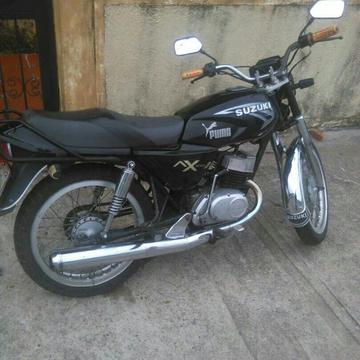 Moto Suzuki Ax100 2008