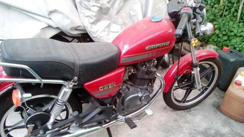 En venta moto owen año 2014 en 700