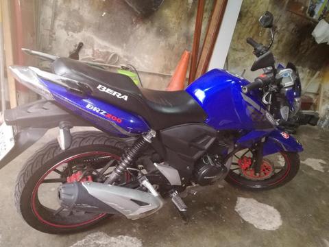 Vendo moto bera BRZ 200 2014