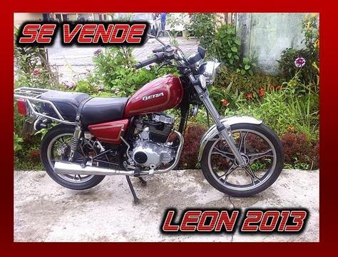 MOTO LEON AÑO 2013