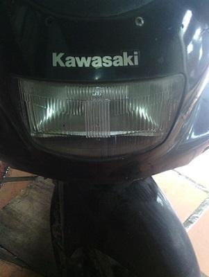 Moto Kawasaki alta silindrada