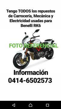 Moto Benelli, Rk6, Trek, Tnt
