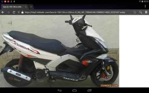 Vendo Moto Bera Cobra 150/150 Automatica