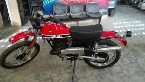 Moto coleccin puch austracaunica en el pasuna joya